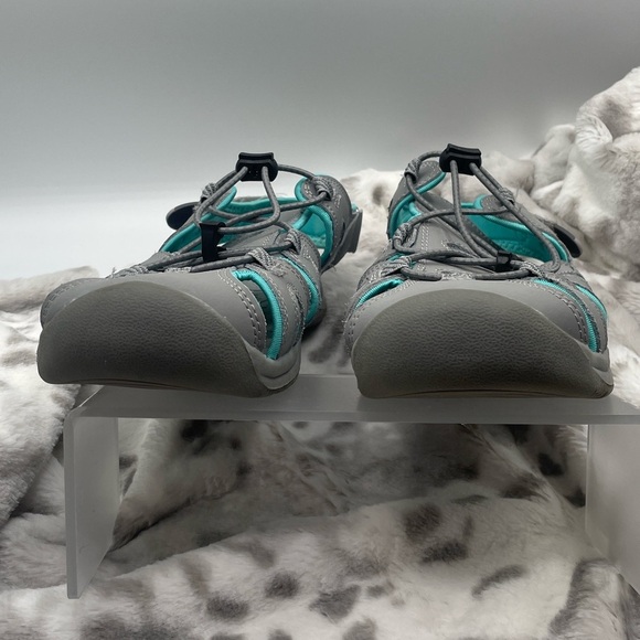 Eddie Bauer Mary River-leather, grey & Teal size 9 - Picture 8 of 9